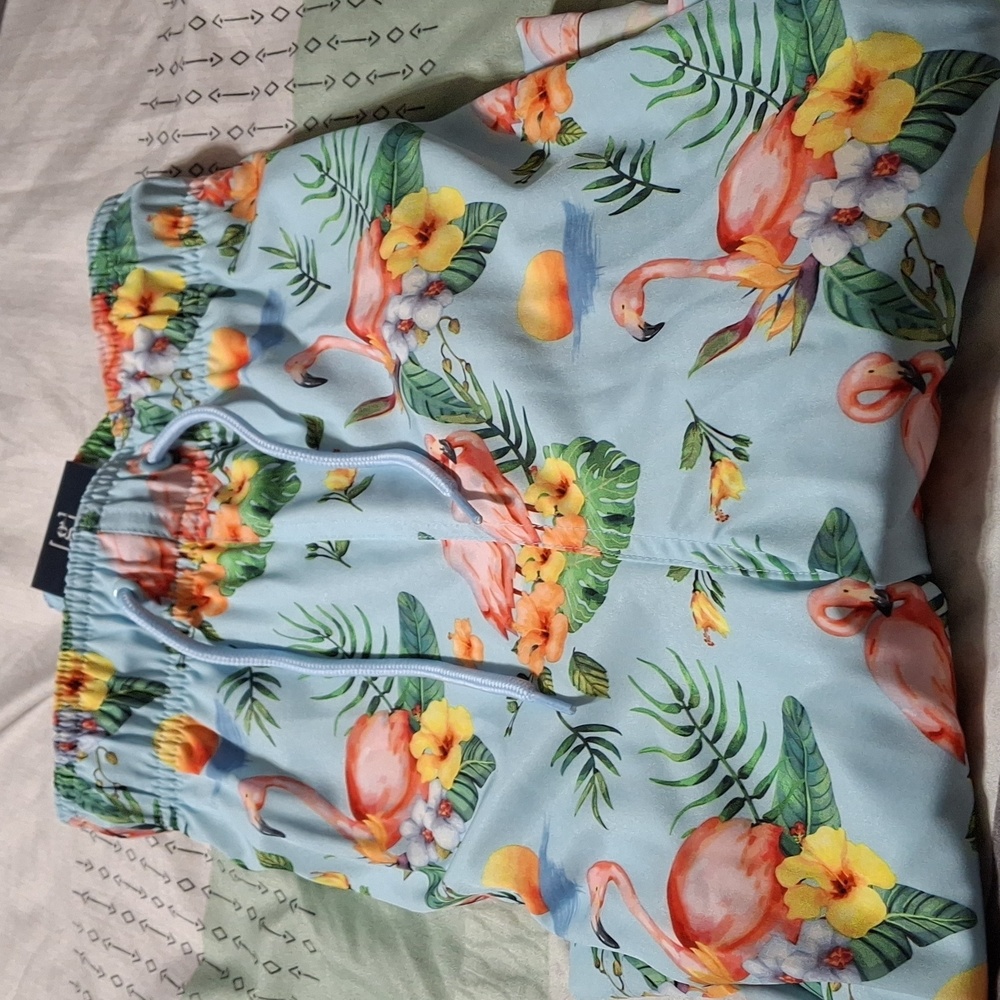 George Floral Print Swim Shorts (Swi049, Swi050)